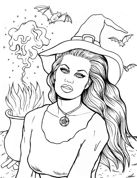 smalltalkwitht  coloring pages halloween scary png