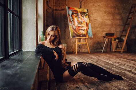 Wallpaper Evgeny Freyer Women Model Valentina Grishko