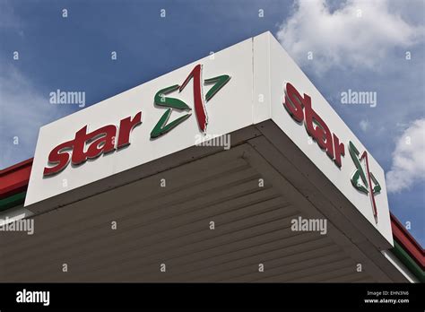 star gas station stock photo alamy