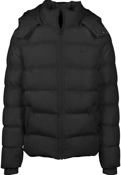 hooded puffer jacket black rudecrucom