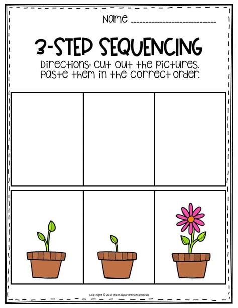 step sequencing pictures printable     sequencing