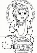 Lord Colorir Outline Shri Sketches Coloringpagesfortoddlers Iskcondesiretree Paintings Mathaji Krishnar Doghousemusic Livros Bhakti sketch template