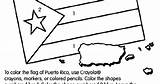 Puerto Rico Coloring sketch template