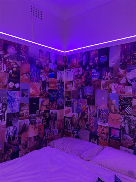 ideas neon purple aesthetic room land  fpr