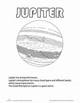 Jupiter Planets Printables W9 Cool2bkids sketch template