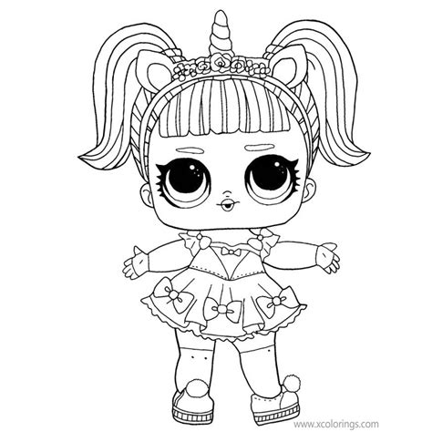 lol unicorn sister coloring pages xcoloringscom