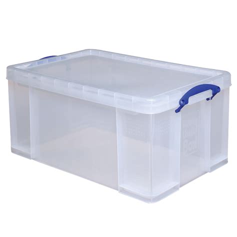 boxesr plastic storage box  liters     clear