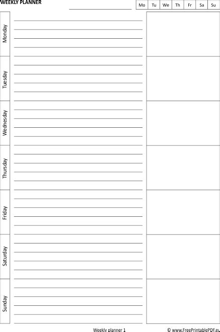 paper calendars planners sep notes template  png  vrogueco