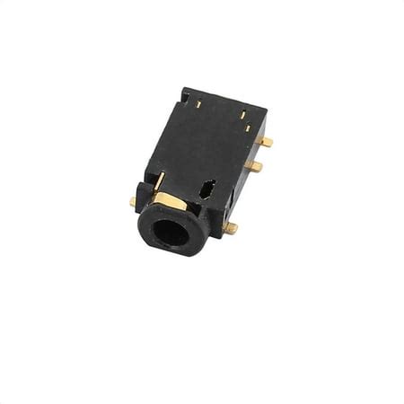 mm female stereo audio socket cell phone jack connector  pin pcb mount walmartcom