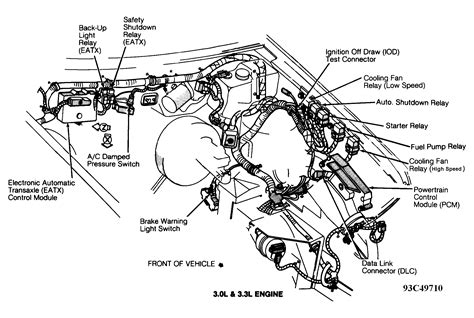 chrysler town  country engine diagram wiring diagram
