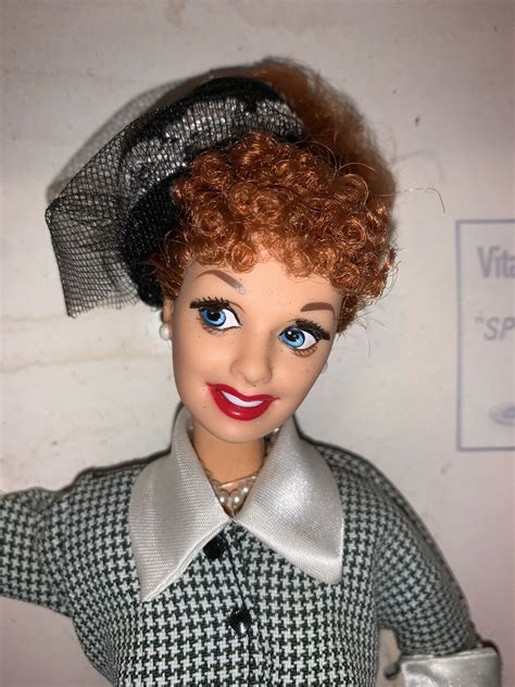 Mavin 1997 Mattel I Love Lucy Barbie Doll Vitameatavegamin Lucy Does