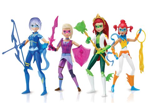 nickalive playmates toys introduces its first action figure collection for girls based on hit