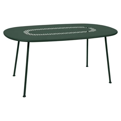 table ovale    cm lorette table de jardin fermob stahltisch