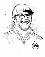 Bvb Ausmalbilder Dortmund Borussia sketch template