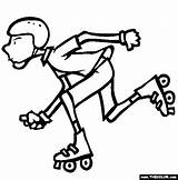 Roller Skates Skating Coloring Drawing Pages Iverson Allen Skate Clipart Sketch Blading Clip Colouring Inline Skateboarding Pencil Color Inventions Great sketch template