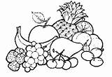 Obst Gemüse Malvorlagen Kostenlose Ausmalen Früchte Boyama Desenho Kaynak 1ausmalbilder sketch template