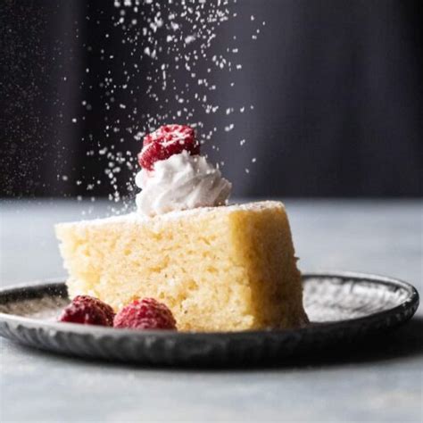 eggless vanilla cake soft moist sponge food story