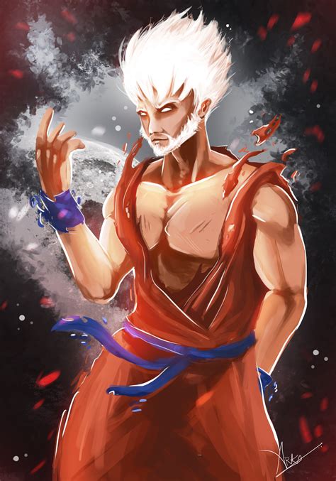 Arkajyoti Nandi Dragon Ball Super Son Goku Fanart