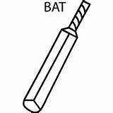 Bat Cricket Coloring Ball Pages Colouring Drawing Sketch Criket Clipart Alphabet Clip Search Yahoo Surfnetkids Early Sketches Getdrawings Next Cvc sketch template