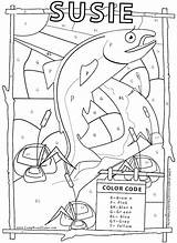 Coloring Pages Salmon Animal Animals Choose Board sketch template