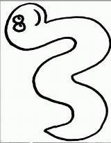 Worm Coloring Pages Popular Gif Library sketch template