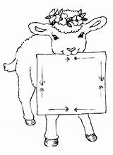Cartello Agnello Goats Cordero Lamm Pecora Colorear Colorkid Ovejas Cabras Kranz Kopf Einem Animali Coloradisegni Pecore Głowie Jagnięcina Ziegen Schafe sketch template