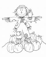 Scarecrow Coloring Pages Goosebumps Printable Scarecrows Color Halloween Print Friendly Getcolorings Part Stamps Requested Diane Tomorrow Later Two If Post sketch template