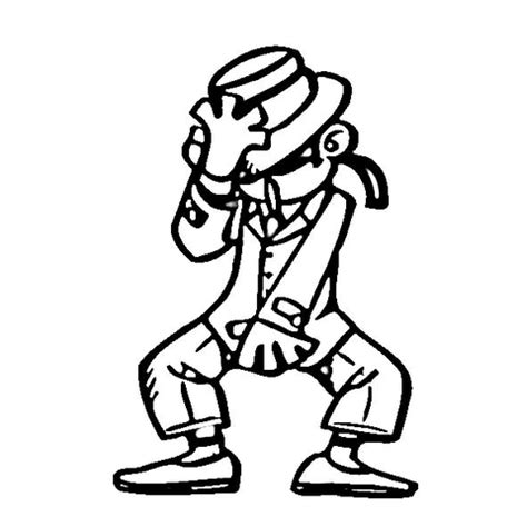 michael jackson dancing style coloring page  printable coloring pages