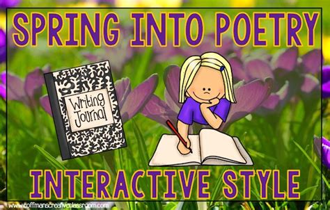 Interactive Poetry Ideas Hojo S Teaching Adventures Llc Poetry