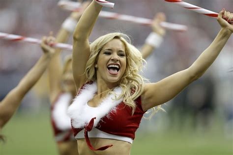 25 naughty cheerleaders dressed as santa total pro sports