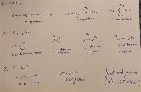 [solved] constitutional isomers 1 skeletal isomers draw structures