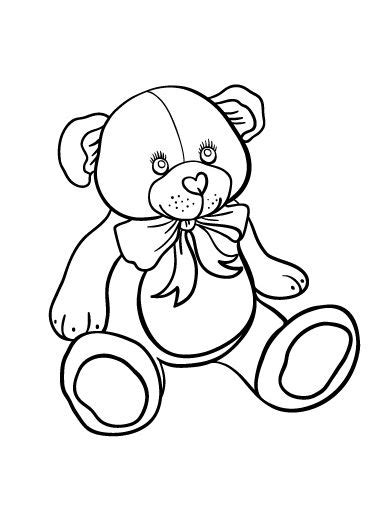 teddy bear coloring page teddy bear coloring pages bear