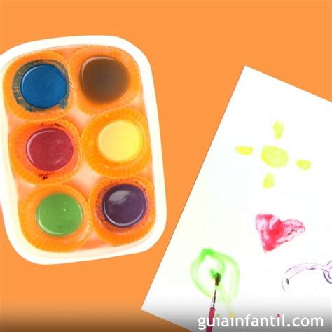 pintura casera para niños manualidades infantiles divertidas