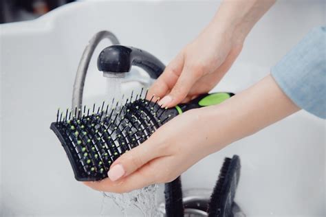 clean  hairbrush hgtv