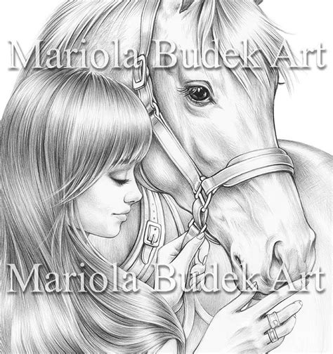 hooliguns mane mariola budek premium coloring page etsy printable