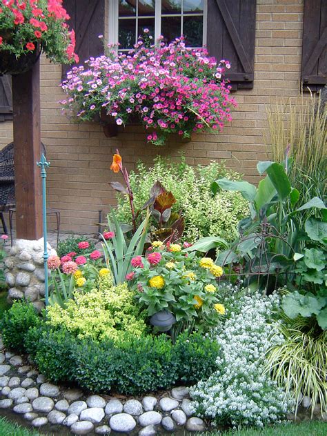 flower bed ideas decorations  designs