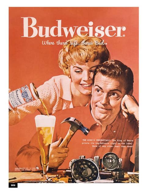 budweiser updates its sexist ads from the 1950s