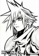 Cloud Coloring Strife Pages Fantasy Final Tidus Drawing Deviantart Sodier Drawings Vii Sketch Crisis Core Printable Clipart Manga Lineart Phoenix sketch template