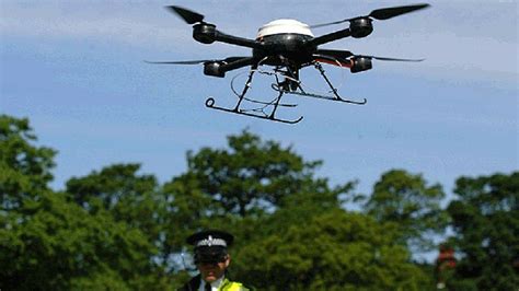 british police  drones  track misbehaving bikers