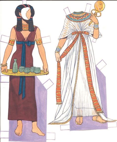 Ancient Egyptian Costumes Here The Basic Dress Is Covered