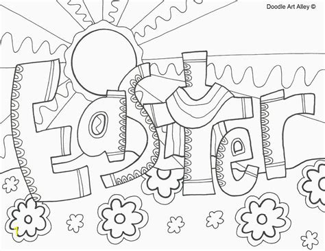 coloring pages  easter sunday divyajanan