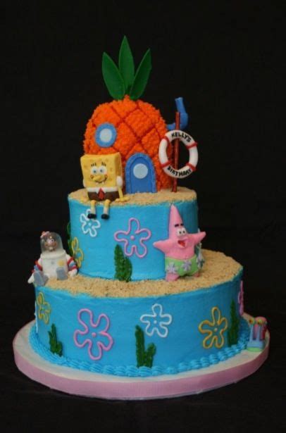 great looking sponge bob cake spongebob birthday cake