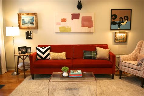 cozy eclectic  living room