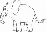 Kids Elefant Colorat Desene Elephants Planse Printable Clipart Educative Elefanti Trafic sketch template