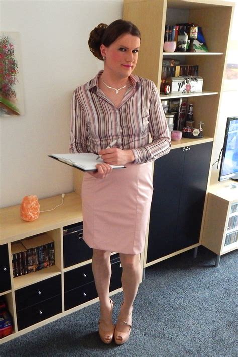 ready for dictation more of my latest secretary outfit … rikky