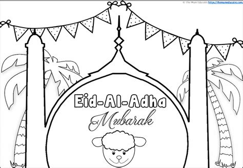 eid al adha coloring pages