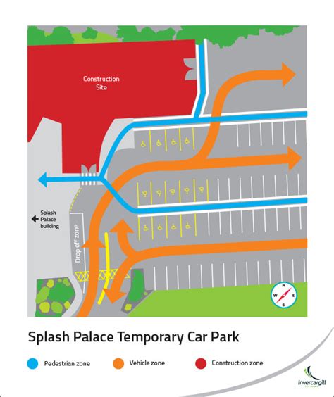 temporary splash palace car park  invercargill city council