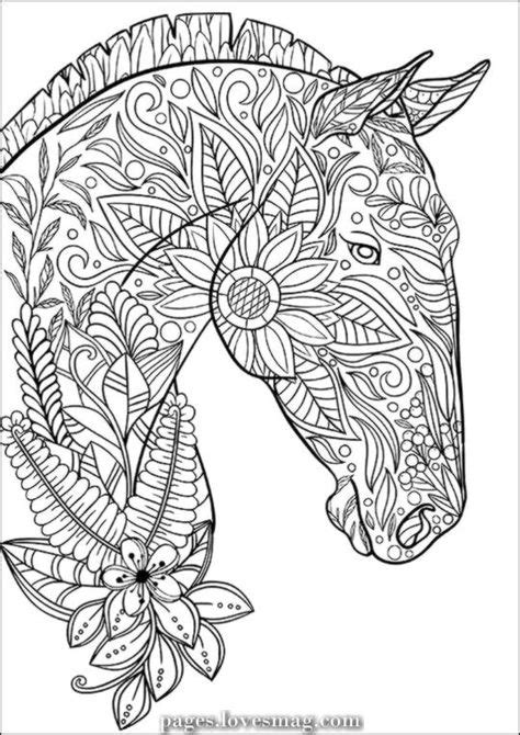 coloring horse drawing horse coloring animal coloring pages