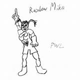 Mika sketch template