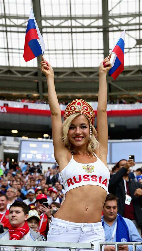 russian fan labelled world cup s sexiest supporter is a porn star